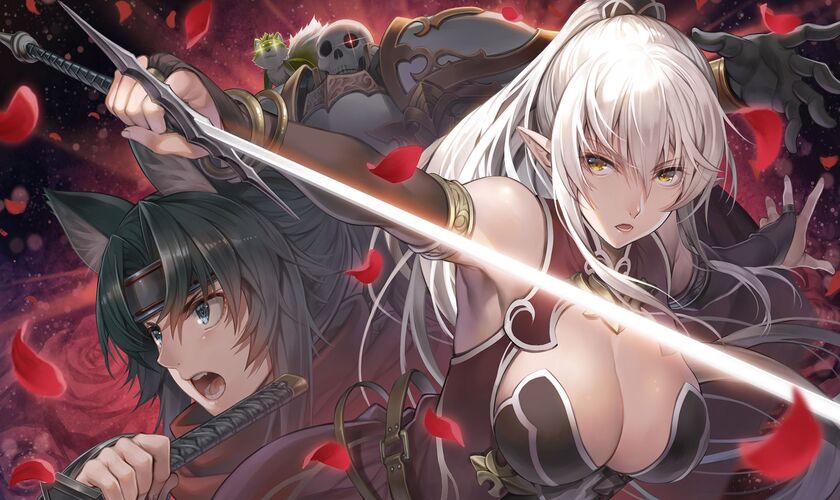 Постер, тизер и месяц премьеры 2-го сезона «Gaikotsu Kishi-sama, Tadaima Isekai e Odekakechuu»